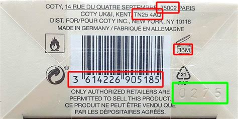 Analyze Adidas batch code (lot number